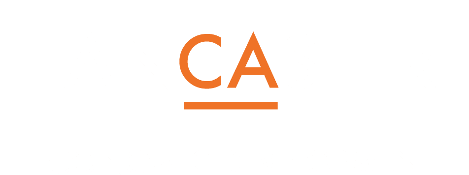 Lancaster Economic Development logo with "Lancaster" in bold text, "C" and "A" in orange, above the words "Economic Development" in white on a black background.